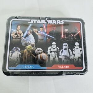 Star Wars Special Edition Playing Card Set Heroes & Villains In Tin Case